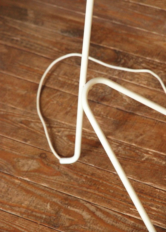 Image 1 of Lampada da terra treppiede Green Grasshopper, Willem Hagoort, anni '50