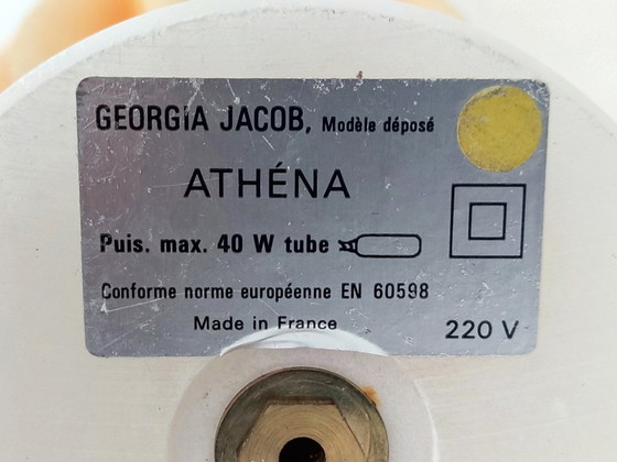 Table lamp 'Athéna' Georgia Jacob – Marble, Vintage (photo 9 of 9)