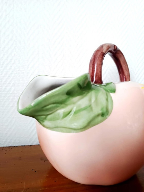 Image 1 of Vintage viskruik van slipware uit de jaren 60