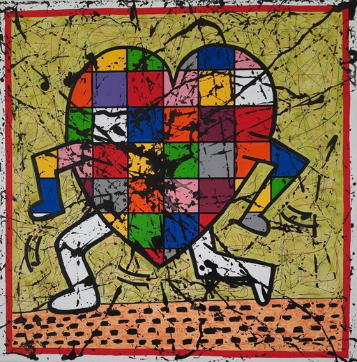 « Éclectique Haring Splash »