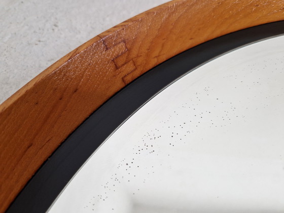 Image 1 of Specchio vintage in teak di lusso, anni '60