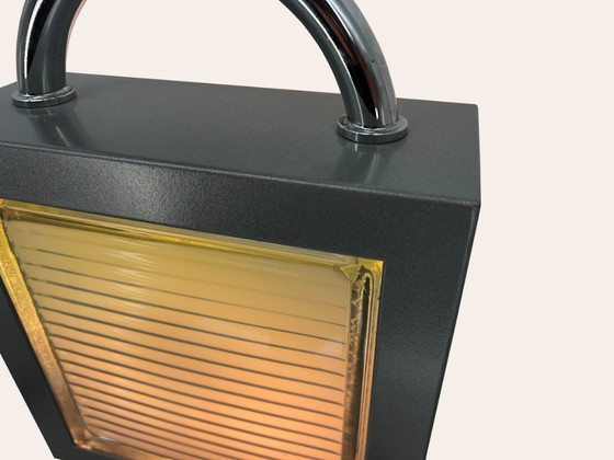 Bieffeplast Valigetta (Briefcase Lamp) – Table lamps, Glass, Metal (photo 3 of 5)