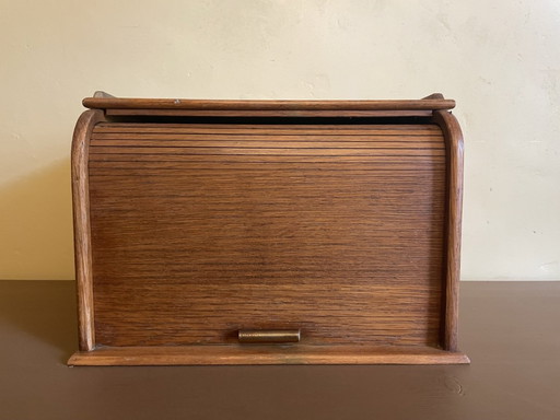 Desk Shutter cabinet Post box Art Deco 1930s French