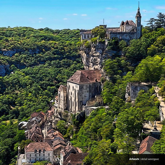 Image 1 of Rocamadour hangend dorp