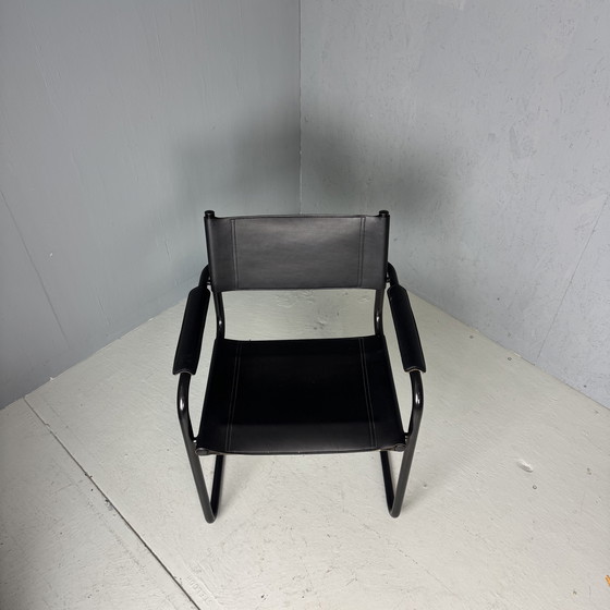 Image 1 of Bauhaus Cesca stoel - zwart leer