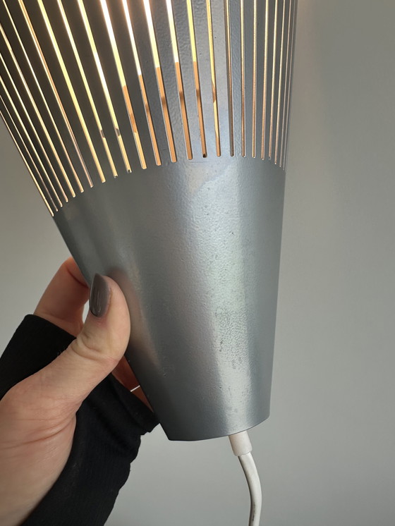 Image 1 of Vintage IKEA Klyka Wall Lamp Design Post Modern Silver