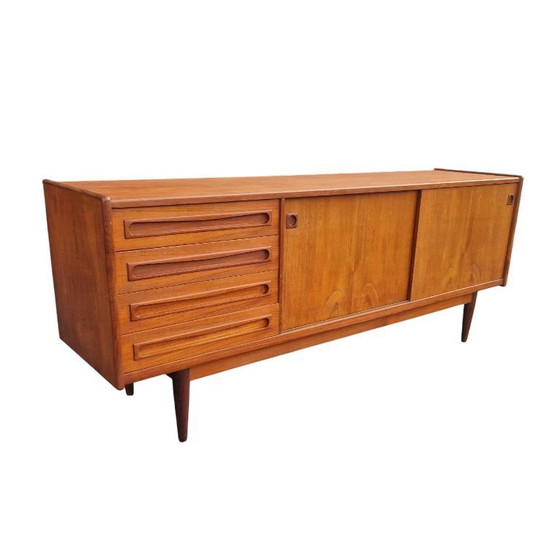 Image 1 of Scandinavisch teakhouten dressoir, Johannes Andersen