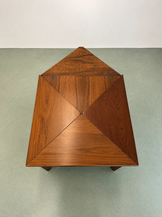 Mesa de comedor Envelope de Vittorio Introini, Italia, años 60, Mesas de comedor, Italian Design (foto 5 de 8)