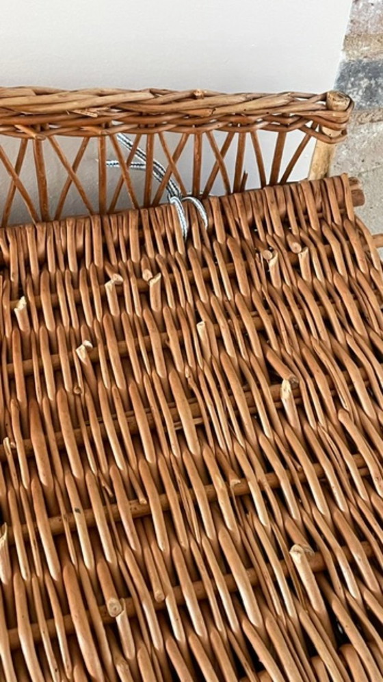Handgemaakte, gesigneerde vintage aardewerk vaas – Ladekasten, Rattan (photo 23 of 37)