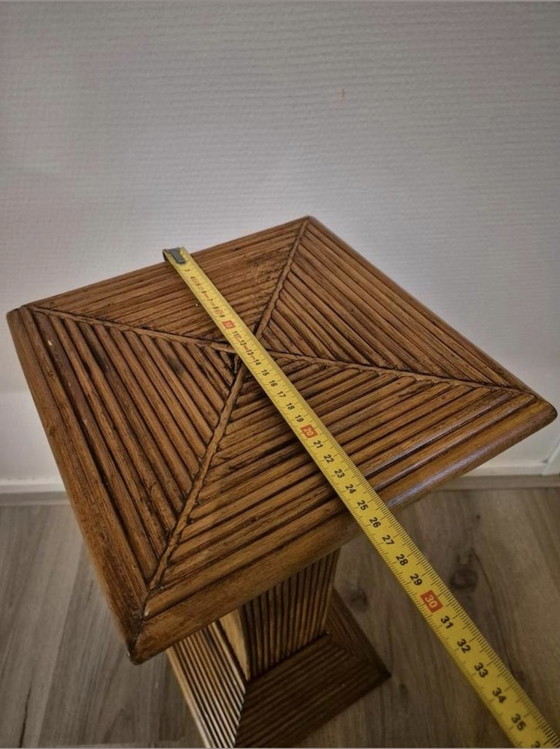 Image 1 of Vintage bamboo column pillar base