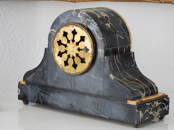 Image 1 of Esclusivo orologio da camino in marmo