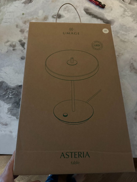 Image 1 of Umage Asteria Tischleuchte Perlweiß, neu aus der Verpackung