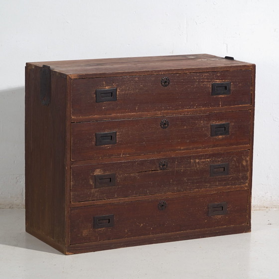 Commode japonaise antique - Période Meiji / Taishō (env. ) #50 – Iron (photo 10 of 40)