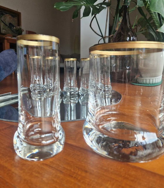 Image 1 of Servizio bicchieri+glacette design Joe Colombo