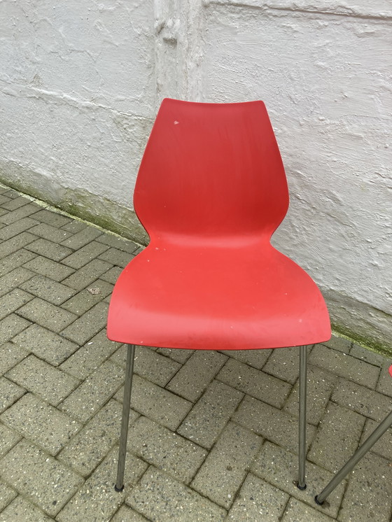 Image 1 of Sedia Red Maui di Vico Magistretti per Kartell