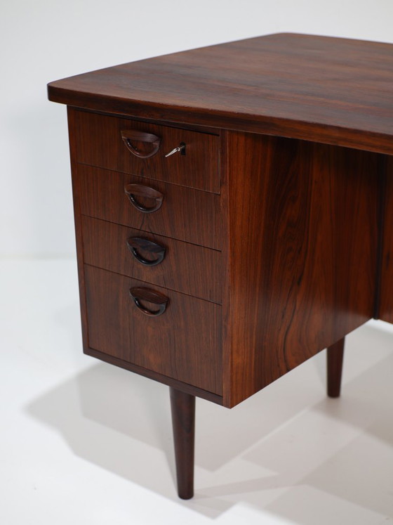 Kai Kristiansen Schreibtisch mit Bar Modell 54 Kidney Palisander – Wood (photo 12 of 19)
