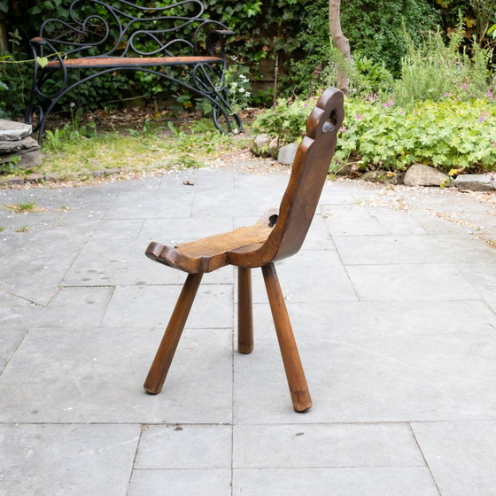 Image 1 of Brutalist Spanish Tripod Chair