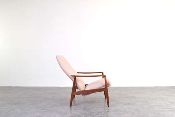 Image 1 of Fauteuil lounge danois en teck du milieu du siècle par Søren Ladefoged pour SL Møbler, années 1960.