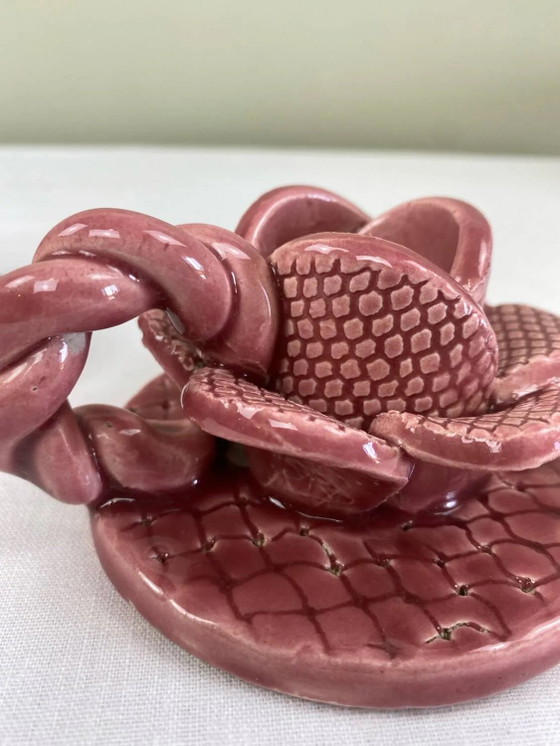Portavelas de flores – Porcelain, Vintage (photo 7 of 11)