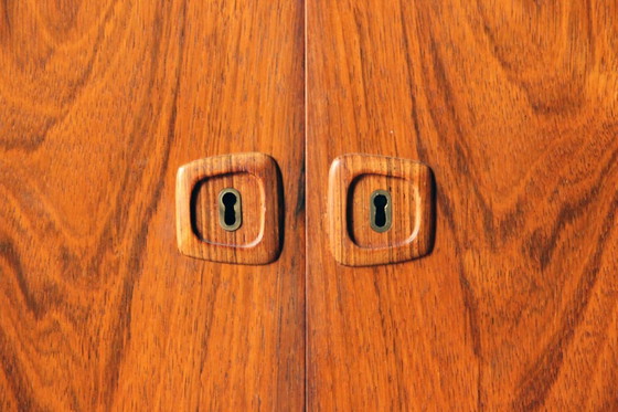 Image 1 of Vintage Scandinavian rosewood wardrobe, 1950s/60s