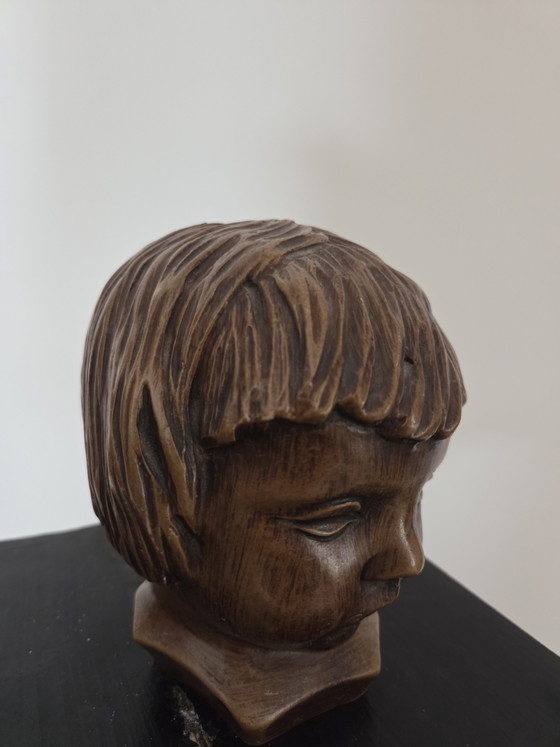 Image 1 of Testa di bambino vintage di Paridon