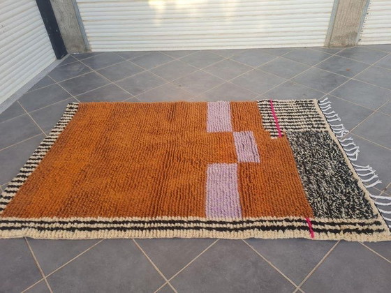 Handgemaakt vloerkleed van puur wol, traditioneel vakmanschap, afmeting 2/3 meter – Ahrend (photo 5 of 7)