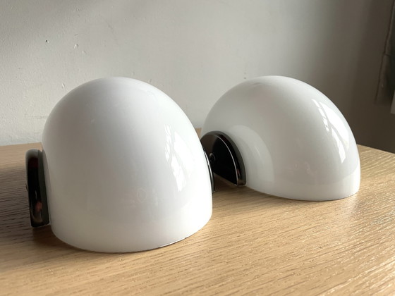 Image 1 of Lampade da parete a mezzaluna