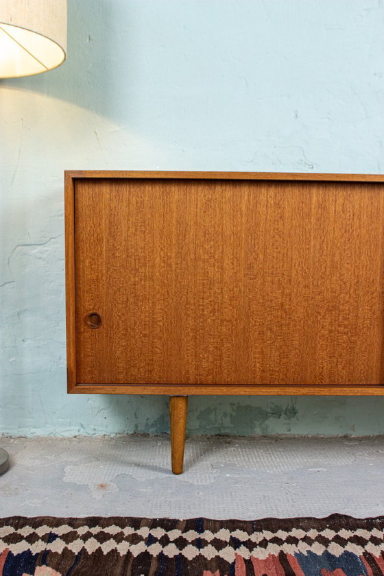 Image 1 of Vintage teak sideboard chest of drawers Mid Century 60s Danish