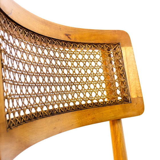 Image 1 of Chaises de salle à manger Mid Century, Espagne, années 1950, ensemble de 4