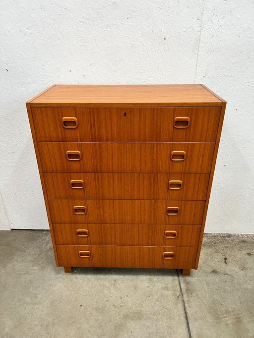 Cómoda vintage de mediados de siglo, Smi Sweden, década de 1960