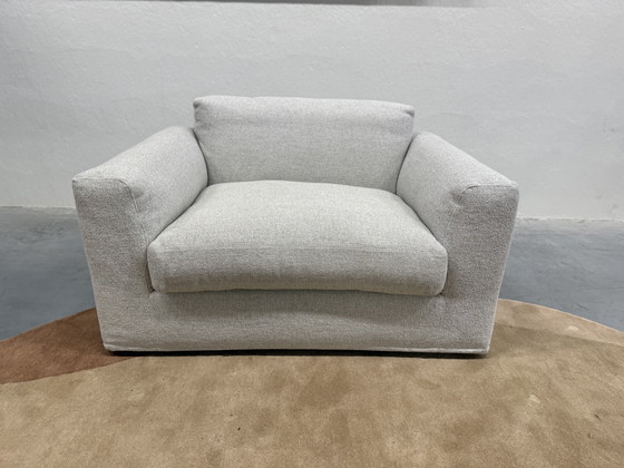 Image 1 of Gelderland 0905 Fauteuil Riva stof Loveseat 130