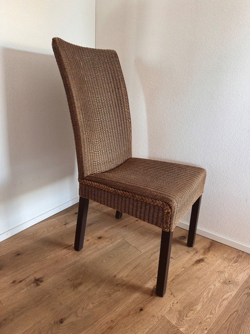 6 originale Loom Furniture Eetkamerstoelen