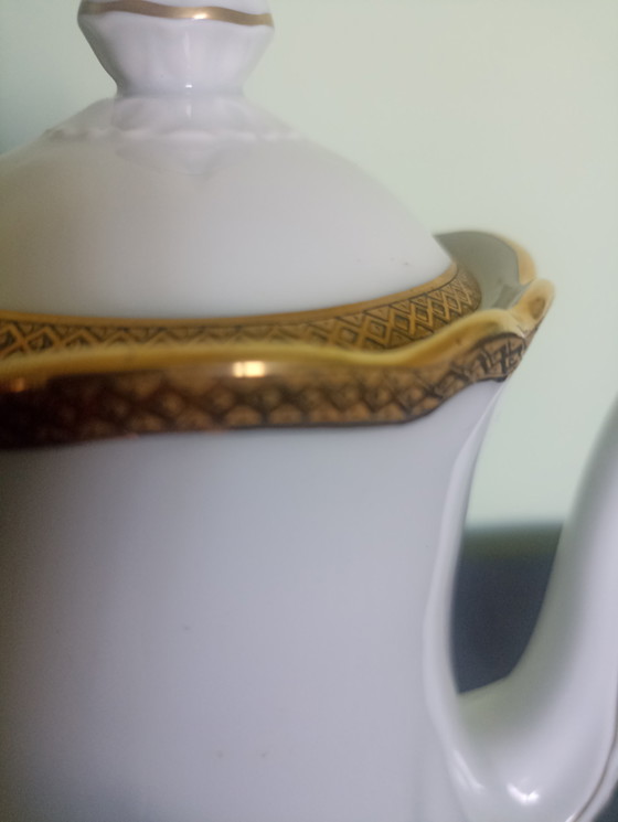 Image 1 of Mint Condition .Hollywood Regency : Limoges coffee pot-Robert Leclair-Exclusive Cannes