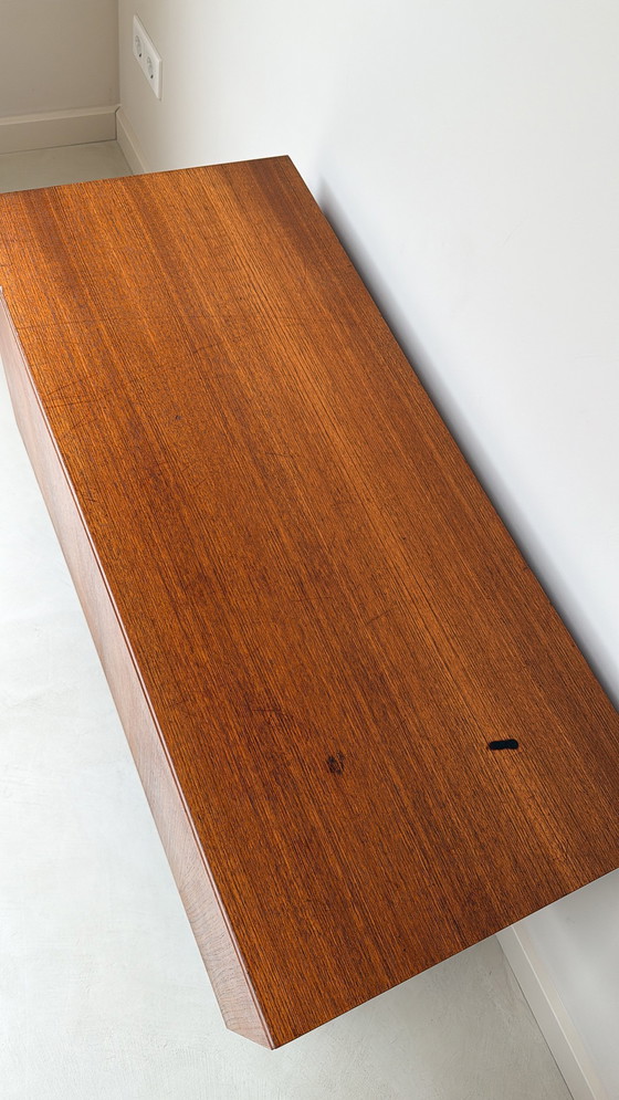 Image 1 of Vintage wooden Musterring cabinet / hinged chest