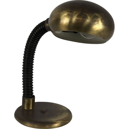 Vintage metalen tafellamp Targetti, 1970