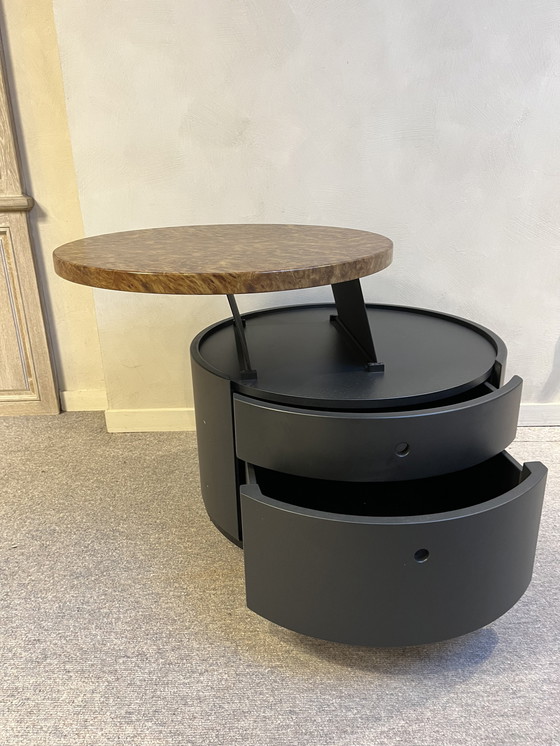 Image 1 of 2x Round Night Table Mobil Girgi