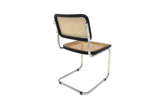 Image 1 of Set of 4 "B32" chairs, Marcel Breuer, Italy, 1990