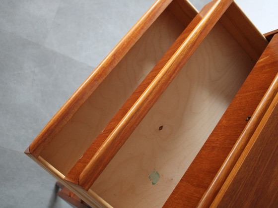 Image 1 of Vintage Deense ladekast in teak, smal!