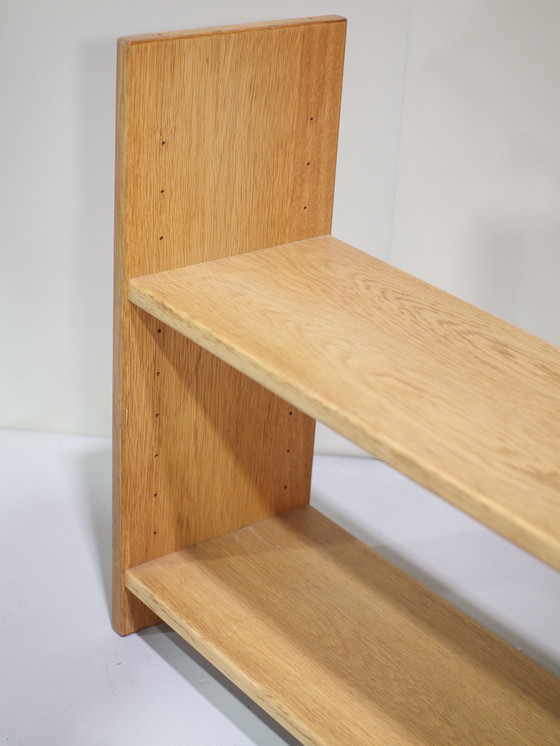 Image 1 of Eiken Wandsysteem Wandplanken Deens Vintage