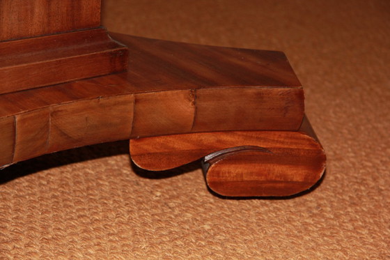 Image 1 of ovale console tafel empire stijl