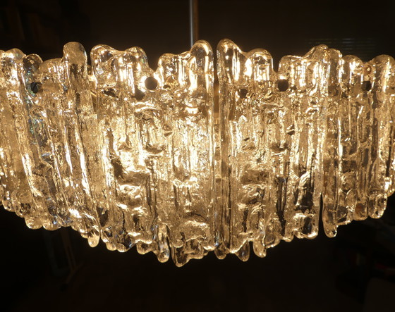 Image 1 of Kalmar plafonnier lustre verre glace Uk4aeb