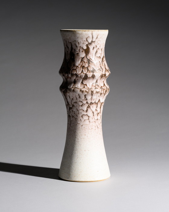 Image 1 of Albert Kiessling (KLW) Langenhessen Studio Vase Duo GDR East German Pottery