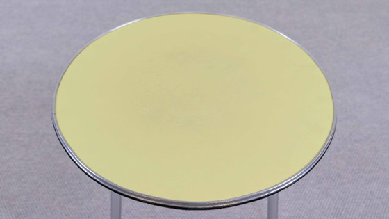 Vintage Bauhaus stalen bijzettafel – Metal (photo 3 of 9)