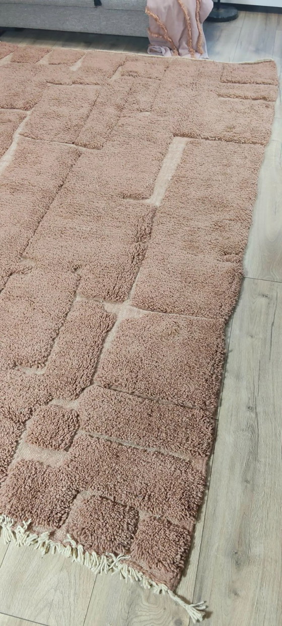 Image 1 of Berber carpet flood rug new wool 200 cm x 300 cm Moroccan