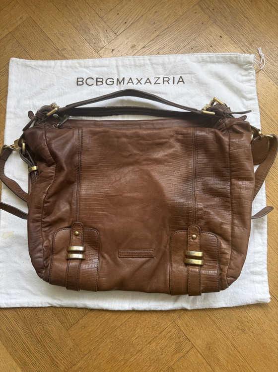 Grote bruine leren BCBGMAXAZRIA – Schoudertassen, Lambskin (photo 9 of 10)
