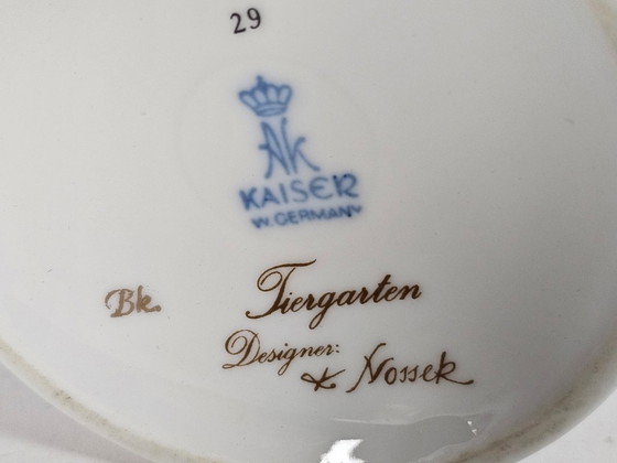 Image 1 of AK Kaiser - trompetvaas - ontwerp K. Nossek - porselein - W-Germany - 90's