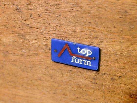 Image 1 of Großer Fristho-Couchtisch aus Palisanderholz im niederländischen Design für Topform, Niederlande, 1960er Jahre.