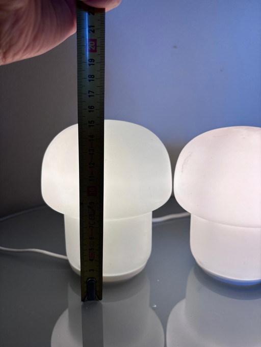 Ikea Tokabo mushroom lamp 2 pieces