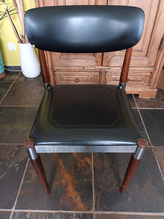 Image 1 of 6 sedie vintage degli anni '60