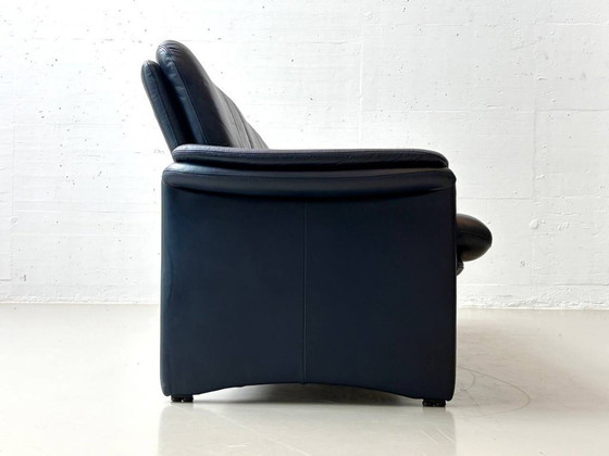 Image 1 of Canapé en cuir, modèle 3 places City par Erpo, années 1990